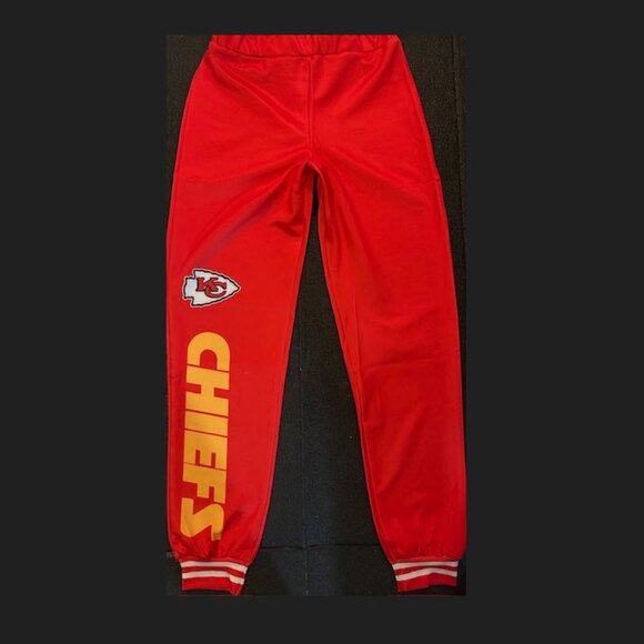 Super Bowl KC Kansas City Chiefs Football Game Tracksuit Varsity Jacket Pant Set - Picture 3 of 7